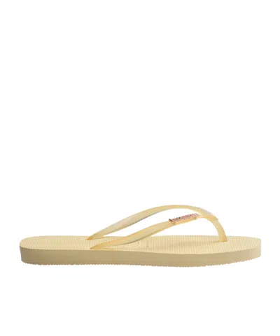 Havaianas Flat Flip-flops In Yellow