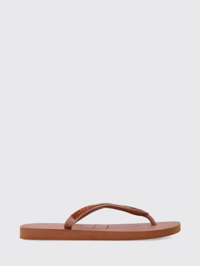 Havaianas Flat Sandal Woman In Brown
