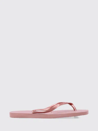 Havaianas Flat Sandal Woman In Pink
