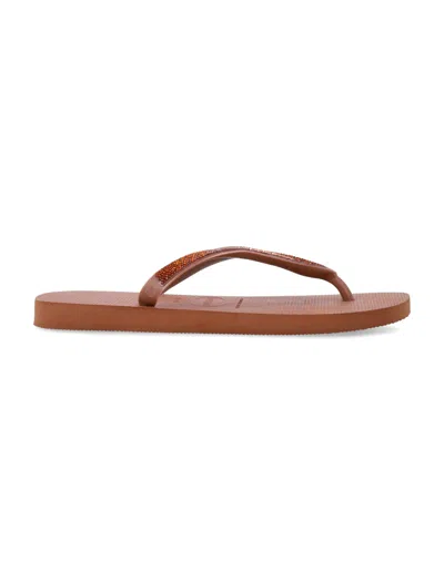 Havaianas Flat Shoes In Brown