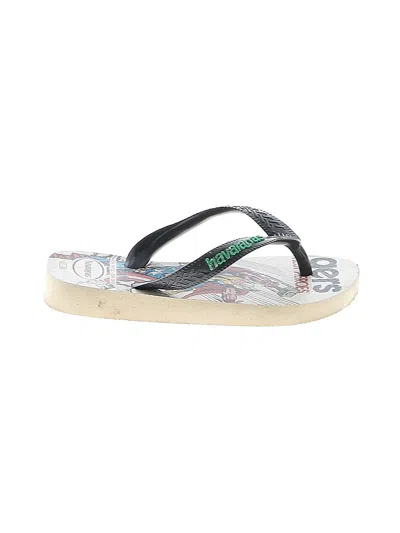 Pre-owned Havaianas Kids' Flip Flops In Black