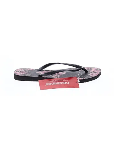Havaianas Flip Flops In Black