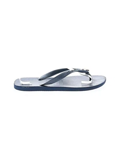 Pre-owned Havaianas Flip Flops In Blue