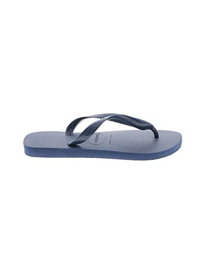 Pre-owned Havaianas Flip Flops In Blue
