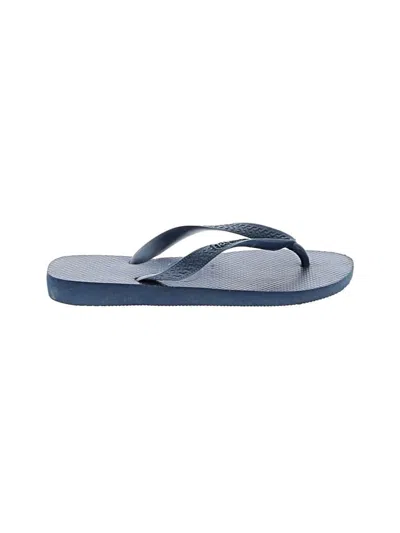 Pre-owned Havaianas Flip Flops In Blue