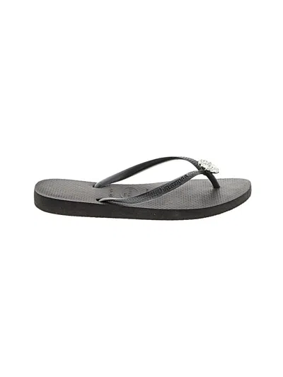Pre-owned Havaianas Kids' Flip Flops In Gray