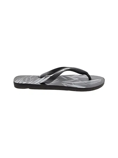 Pre-owned Havaianas Flip Flops In Gray