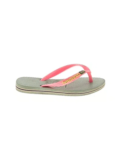 Pre-owned Havaianas Kids' Flip Flops In Pink