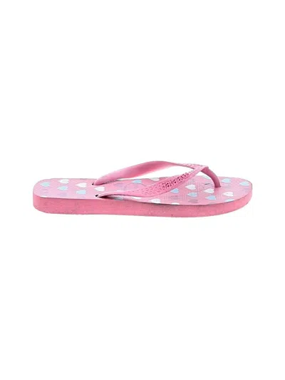 Pre-owned Havaianas Flip Flops In Pink