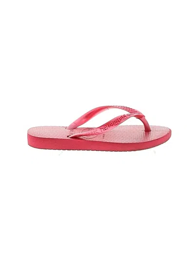 Pre-owned Havaianas Kids' Flip Flops In Pink