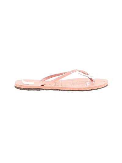Pre-owned Havaianas Flip Flops In Pink
