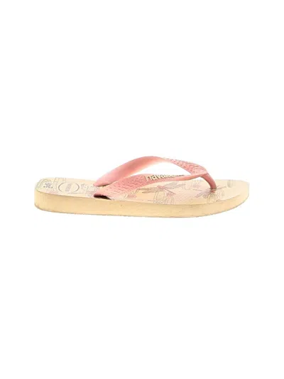 Pre-owned Havaianas Kids' Flip Flops In Pink