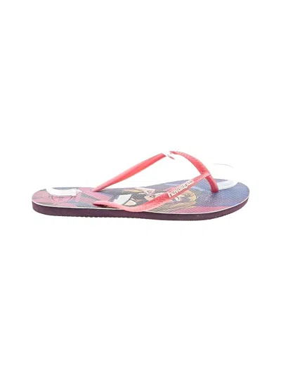 Pre-owned Havaianas Flip Flops In Pink