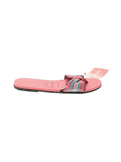 Pre-owned Havaianas Flip Flops In Pink