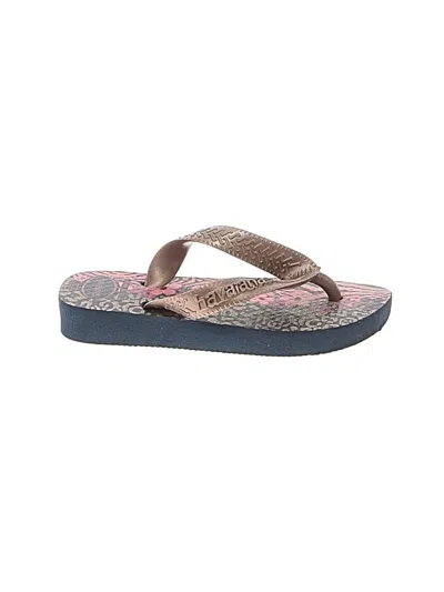 Pre-owned Havaianas Kids' Flip Flops In Pink