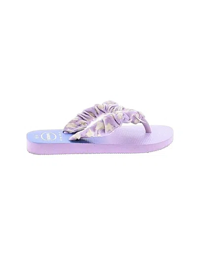 Pre-owned Havaianas Kids' Flip Flops In Purple