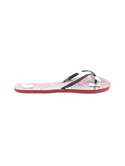 Pre-owned Havaianas Flip Flops In Silver