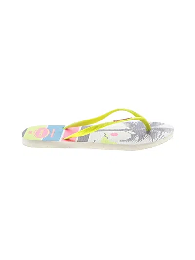 Pre-owned Havaianas Flip Flops In White