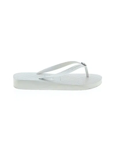 Pre-owned Havaianas Flip Flops In White