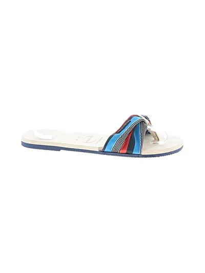 Pre-owned Havaianas Flip Flops In White