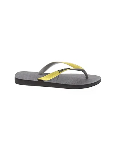 Pre-owned Havaianas Flip Flops In Yellow