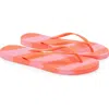 Havaianas Fun Slim Flip Flop In Neon Coral