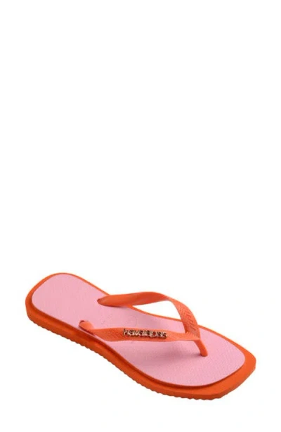 Havaianas Fusion Square Logo Flip Flop
