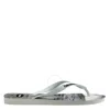 Havaianas Graphic Beach Print Rubber Flip Flop In White