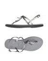 Havaianas Hav. You Riviera Maxi Woman Thong Sandal Grey Size 11/12 Textile Fibers