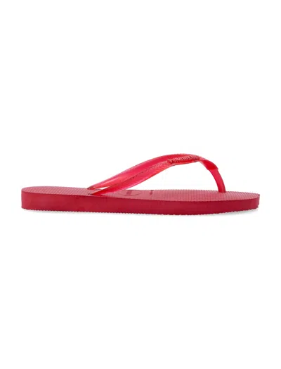 Havaianas Slim Split Flip-flops In Red