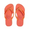 Havaianas Havainas Slim Glitter Neon Coral Spark In Gold