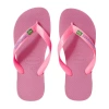 Havaianas Kids Brasil Flip Flops Crystal Rose In Pink