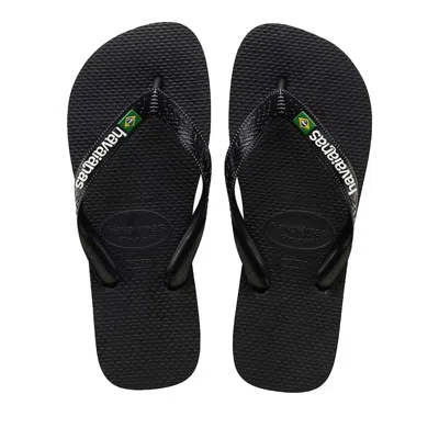 HAVAIANAS KIDS BRASIL LOGO BLACK