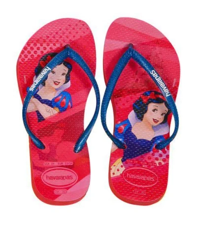 Havaianas Kids Slim Princess Ruby Red Snow White Flip Flops