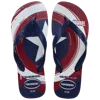 Havaianas Kids Top Marvel Logomania Navy Blue In Multi
