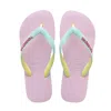 Havaianas Kids Top Mix Flip Flops Blue/rose In Purple