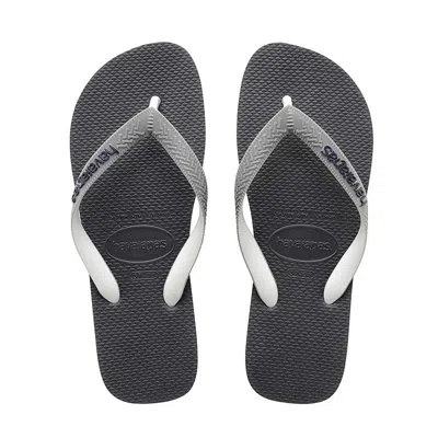 Havaianas Kids Top Mix Graphite In Black