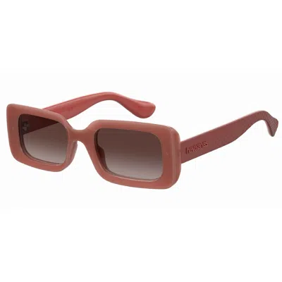 Havaianas Ladies' Sunglasses  Sampa-2lf  51 Mm Gbby2 In Brown