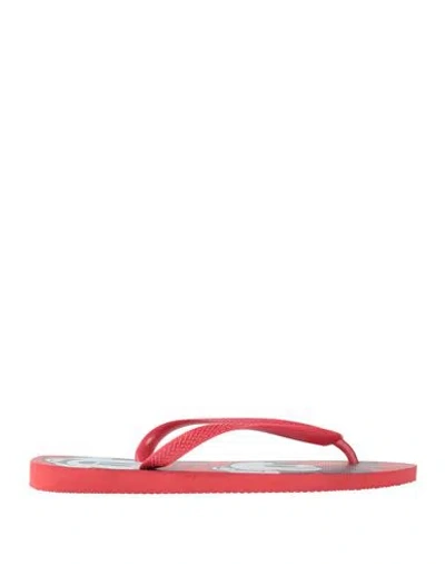 Havaianas Man Thong Sandal Red Size 11/12 Rubber