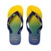 Havaianas Men Brasil Citrus Yellow/marine In Multi