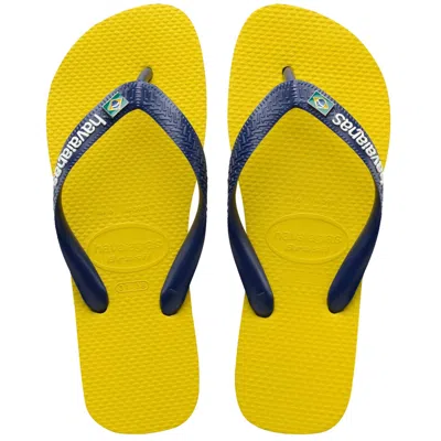 Havaianas Men's Brasil Layers Citrus Yellow