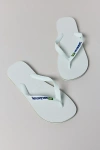 Havaianas Men's Brazil Logo Flip Flop Sandal In White, Men's At Urban Outfitters In White