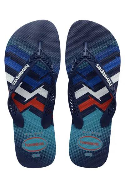Havaianas Men Power Light Navy Blue In Multi