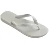 Havaianas Men's Top Solid Sandals In White