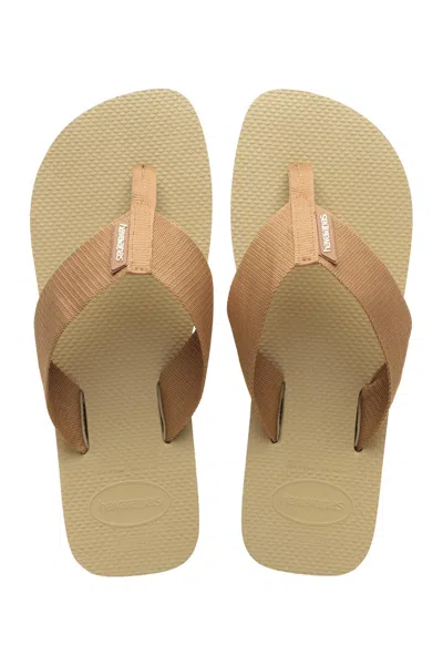 Havaianas Mens Havaianas Urban Basic Sand Grey In Gold
