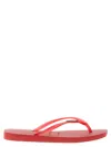 Havaianas 'new  Slim Split' Thong Sandals In Red