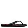 Havaianas Organic Floral-print Rubber Flip Flop In Pink/black