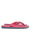 Havaianas Pink Electric Brasil Layers Flip Flops In Pink