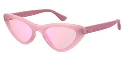 Havaianas Pipa Eqk/13 Women's Sunglasses Pink Size 53