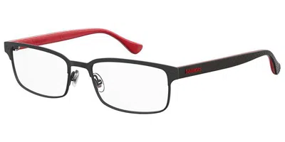 Havaianas Porto/v 003 Men's Glasses Black Size 54 - Free Lenses - Blue Light Block Available In Matte Black